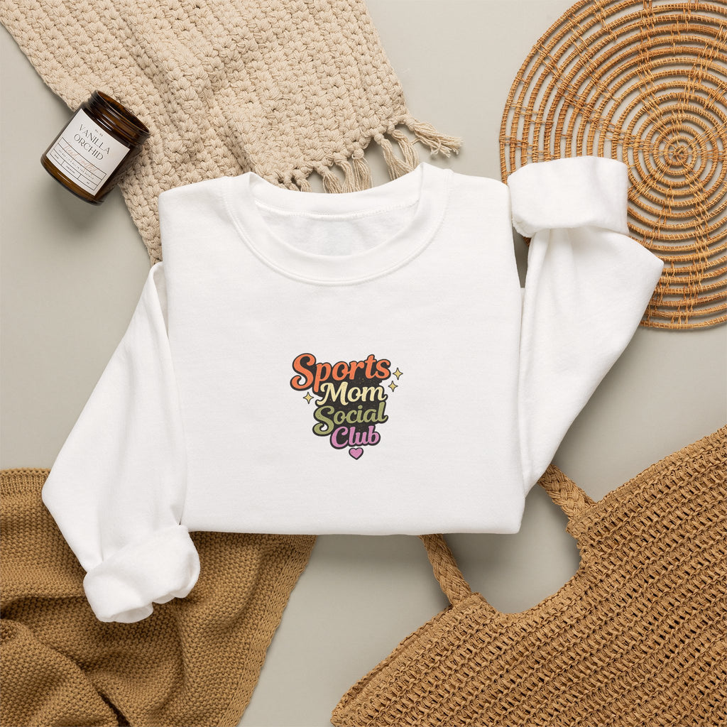 Sports Mom Social Club Crewneck Sweatshirt
