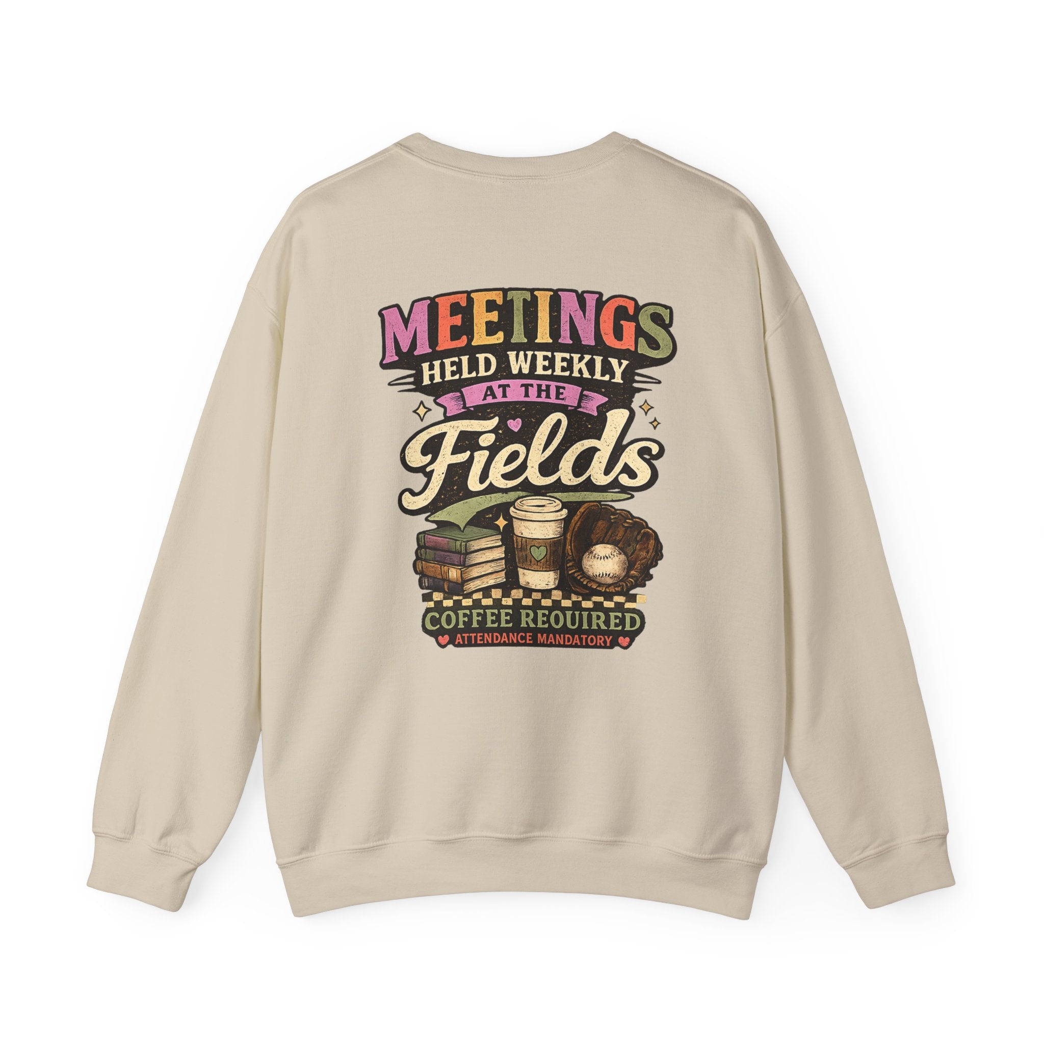 Sports Mom Social Club Crewneck Sweatshirt