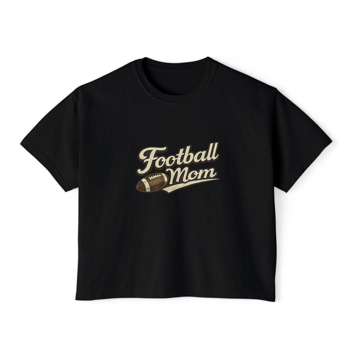 Football Mom | Official Job Description T-Shirt | Funny Football Mom Shirt | Game Day Apparel | Sports Parent Gift