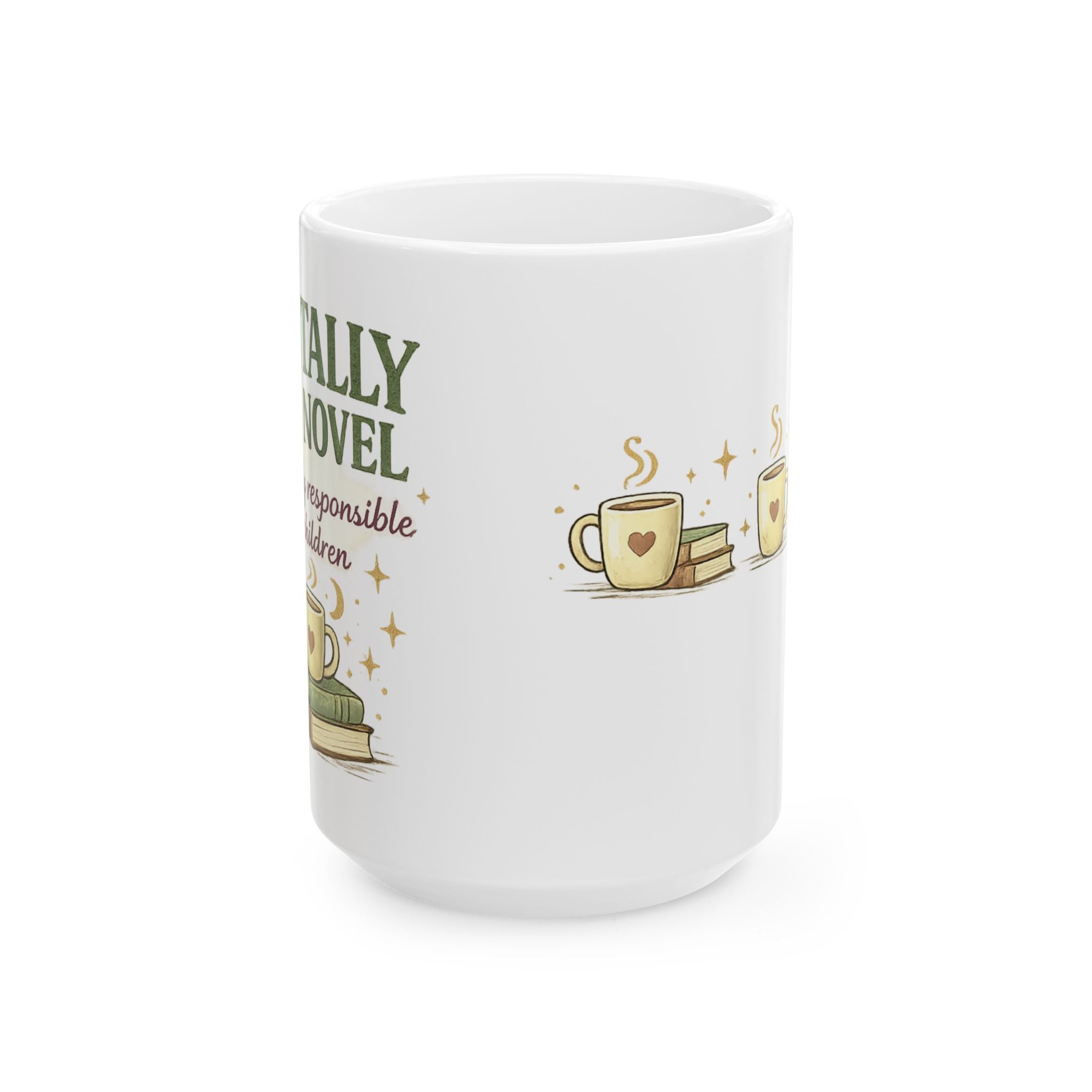 📚☕ Mentally In A Novel Coffee Mug | Book Lover Gift | Reader Mug