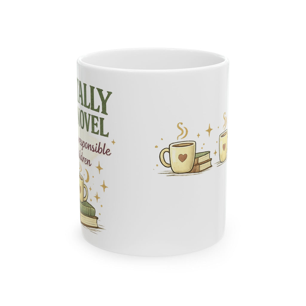 📚☕ Mentally In A Novel Coffee Mug | Book Lover Gift | Reader Mug