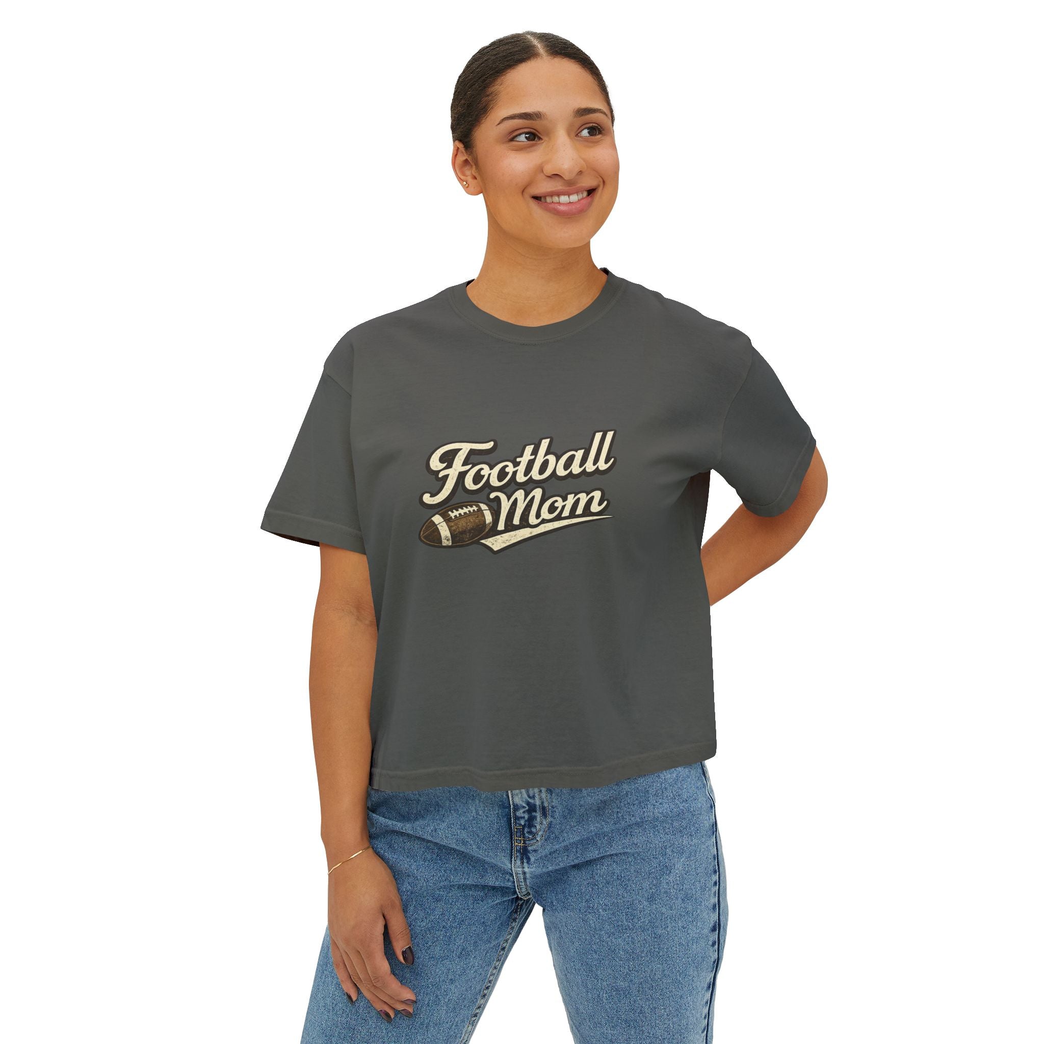 Football Mom | Official Job Description T-Shirt | Funny Football Mom Shirt | Game Day Apparel | Sports Parent Gift